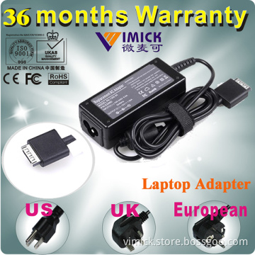 Mini for DELL Laptop Adaptor Charger 19V 1.58A 30W with Flat DC Tip